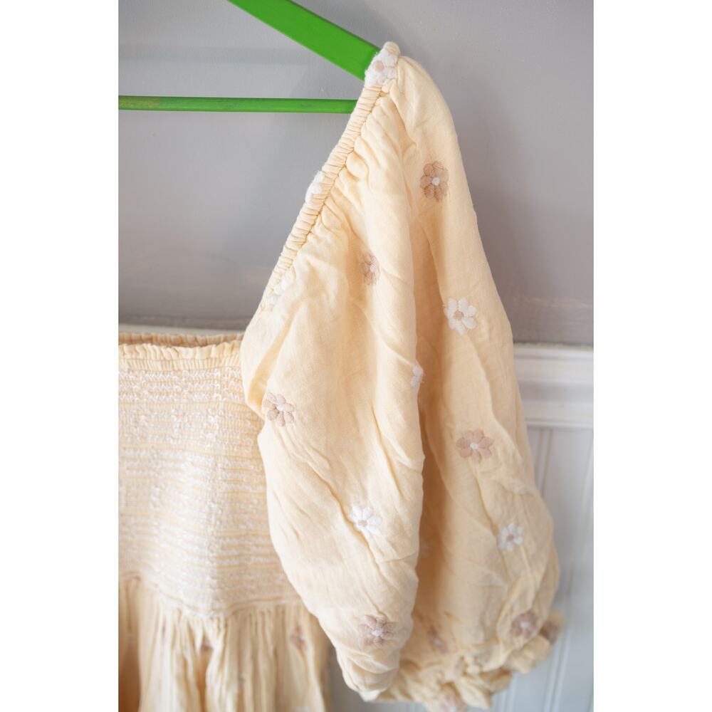 Free People Dahlia Embroidered Maxi Dress XL NWT - Picture 6 of 6